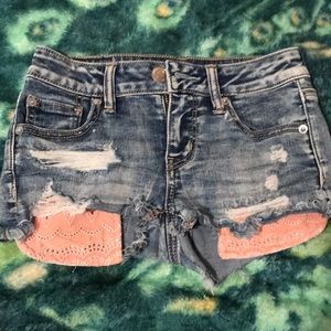 Short shorts 00 american eagle
